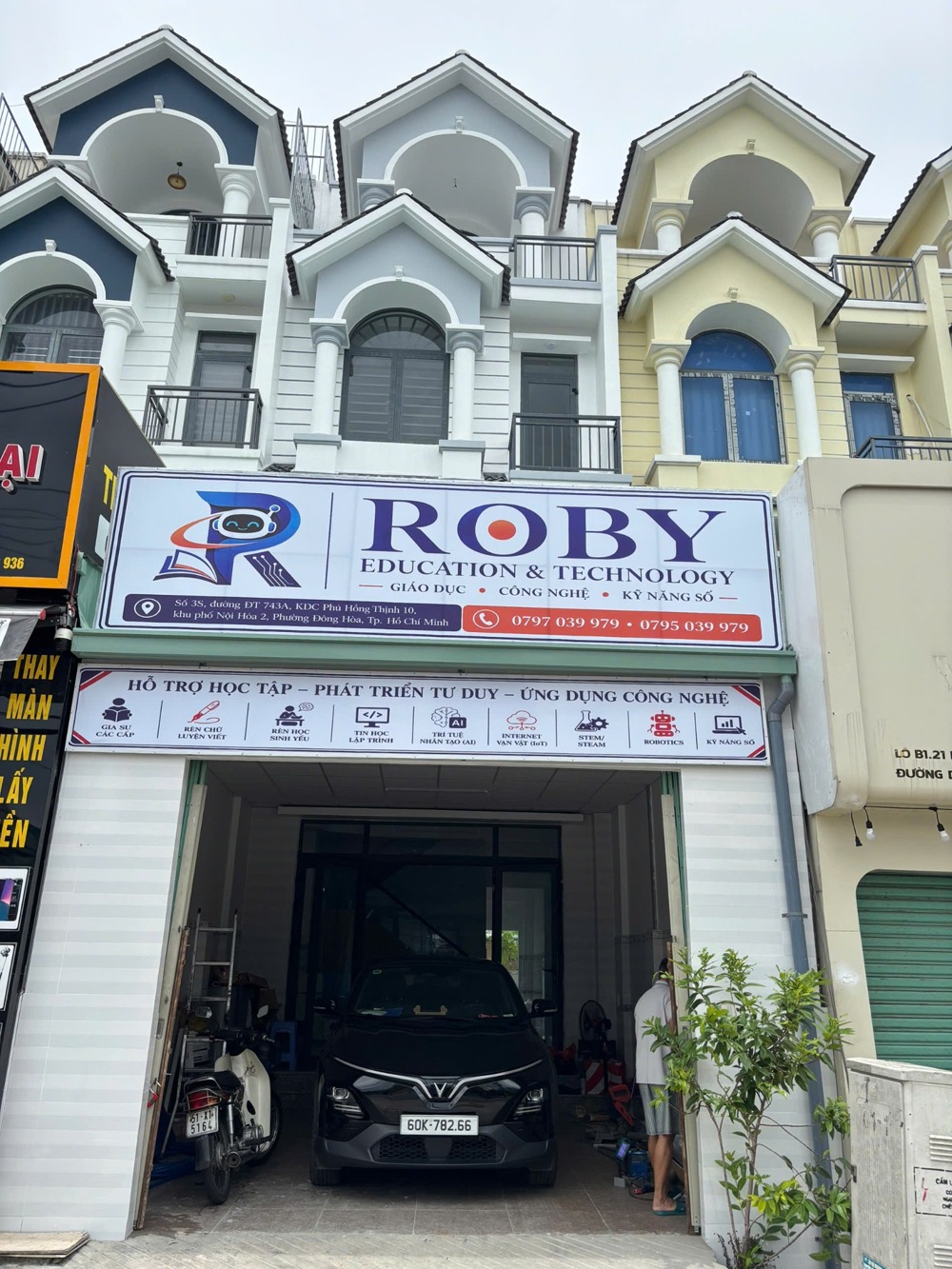 Mặt tiền ROBY Education & Technology