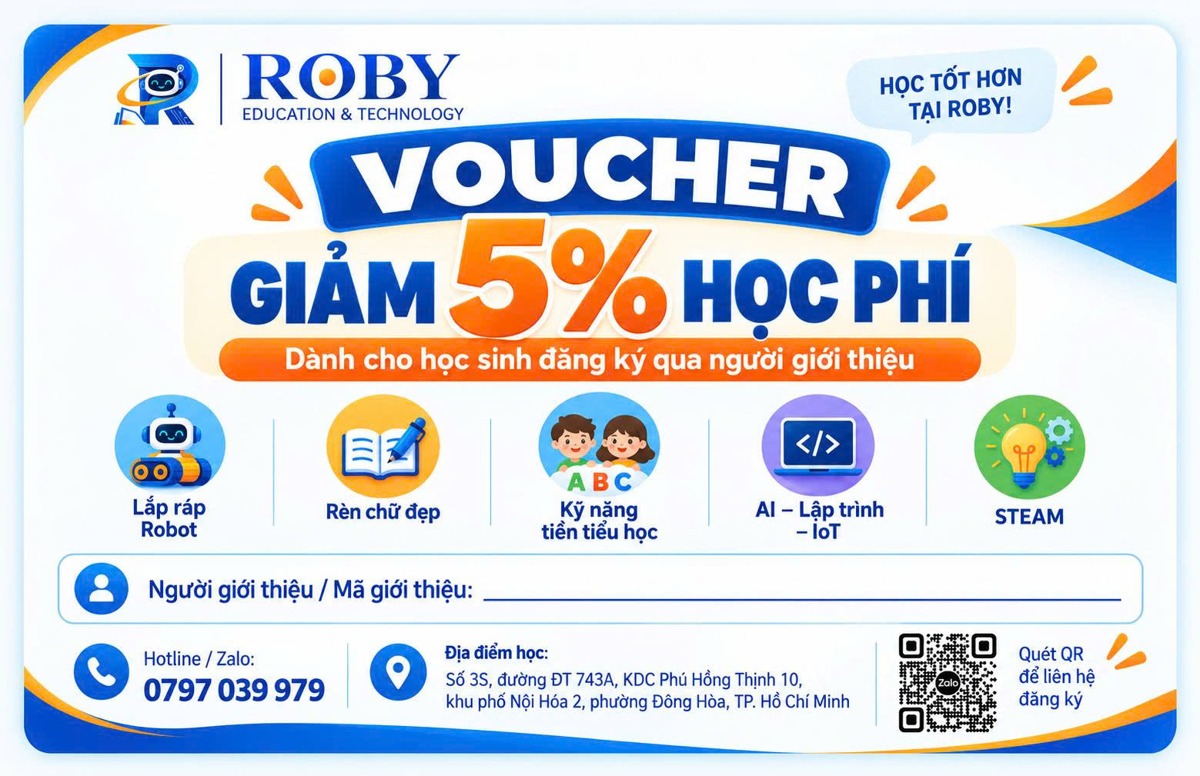 Voucher giảm học phí